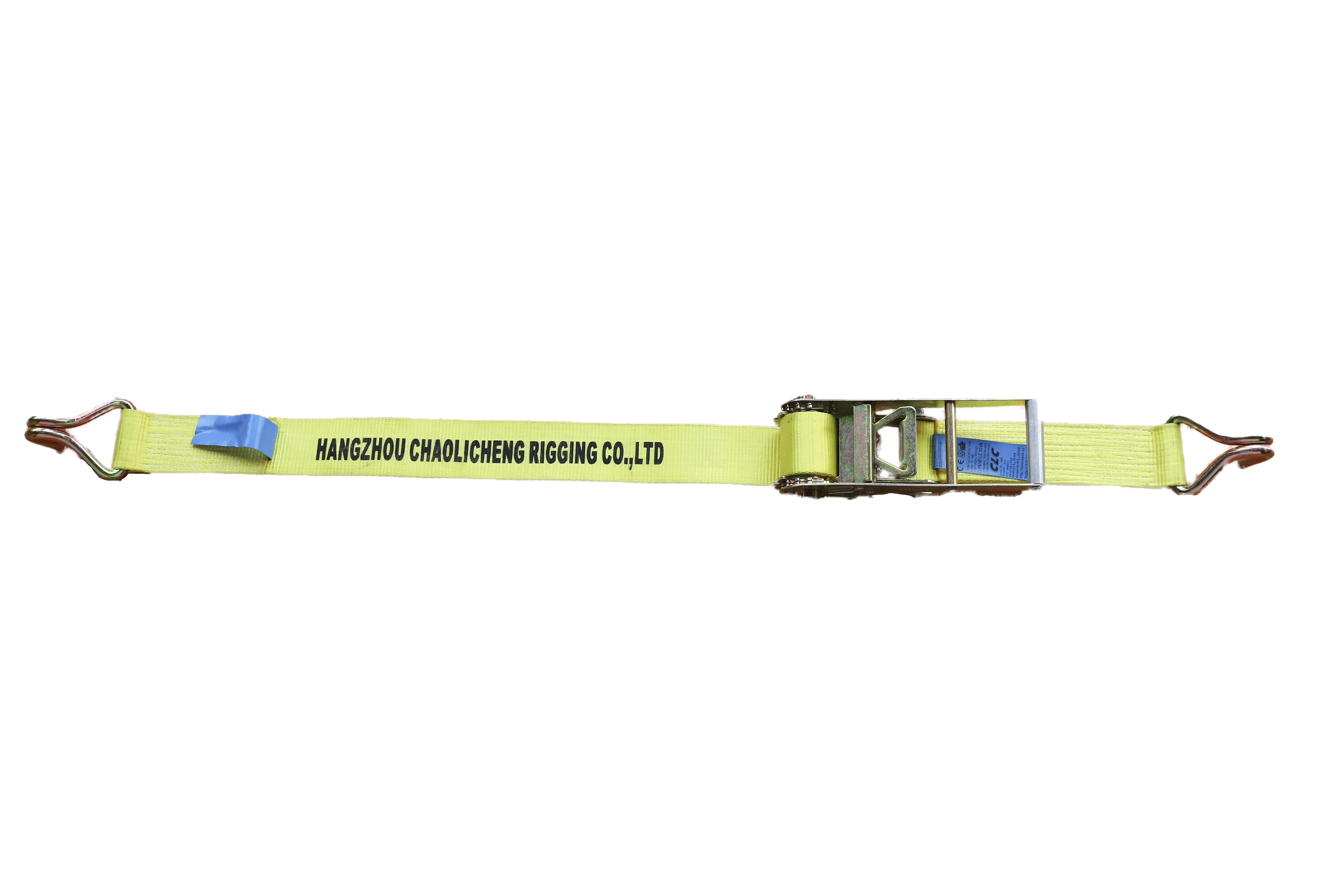 EN12195-2 STF 500dan  Wholesale top produce ratchet tie down metal flat J hook